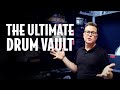 You wont believe whats insidethe ultimate pro drummer touring drum vault