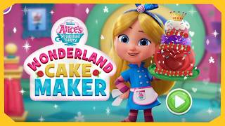 Alice's Wonderland Bakery: Wonderland Cake Maker Gameplay (Browser Game)