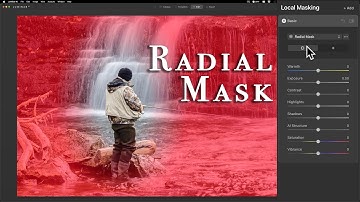 The RADIAL MASK for EMPHASIS in Luminar AI