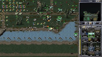 Red Alert Remastered-Mujalli Mod-Random+Hard AI VS 6 Hard AI "Vimy Ridge - CompStomp 2v3v3"