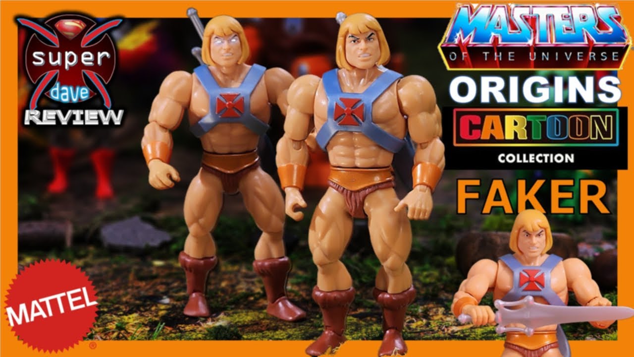 MAITRES DE L'UNIVERS Origins 2021 Figurine Faker Mattel
