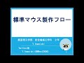 【2020新入生ゼミ】標準マウス製作フロー