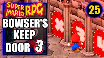 Super Mario RPG - Bowser’s Keep Door 3 - Gameplay Walkthrough Part 25