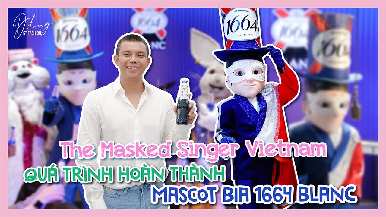 [The Masked Singer Vietnam] Quá trình hoàn thành mascot cho Bia 1664 ...