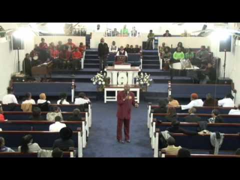 Apostle Alan White At Ebenezer " Give Credit where...