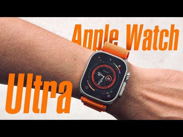 Trên tay Apple Watch Ultra cùng dây đeo Alpine loop