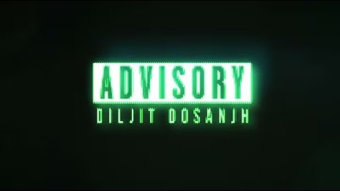 Pistol (Official Audio) Advisory | Diljit Dosanjh ft.Amrit Maan