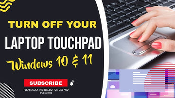 Turn Off Your Touchpad in Windows 10 & 11 (Step-by-Step Guide) 🖥️