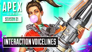 *NEW* Void Weapon Interaction Voicelines - Apex Legends Season 21