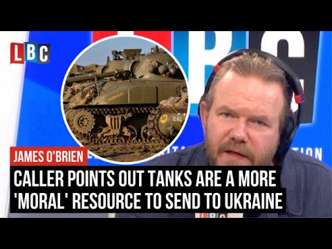 Caller says 'morally tanks are better than other equipment' we could send to Ukraine | LBC