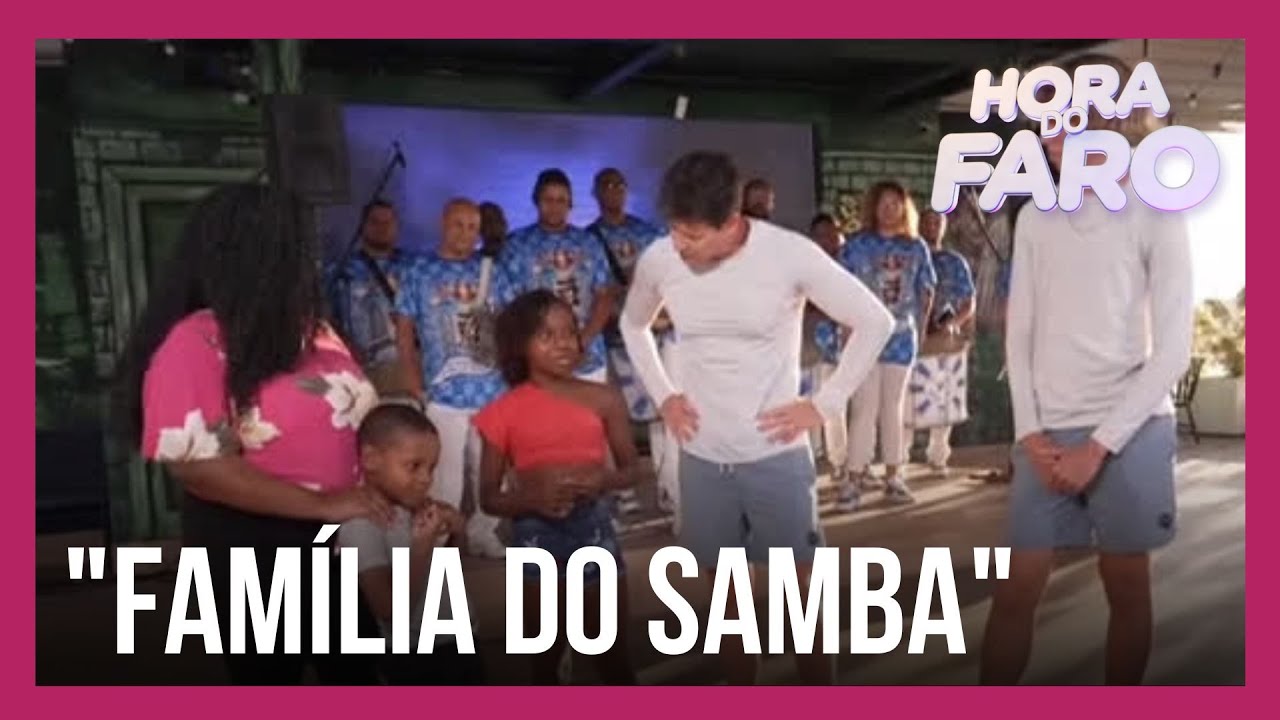 Rodrigo Faro recruta ajudantes de peso e surpreende a “família do samba”