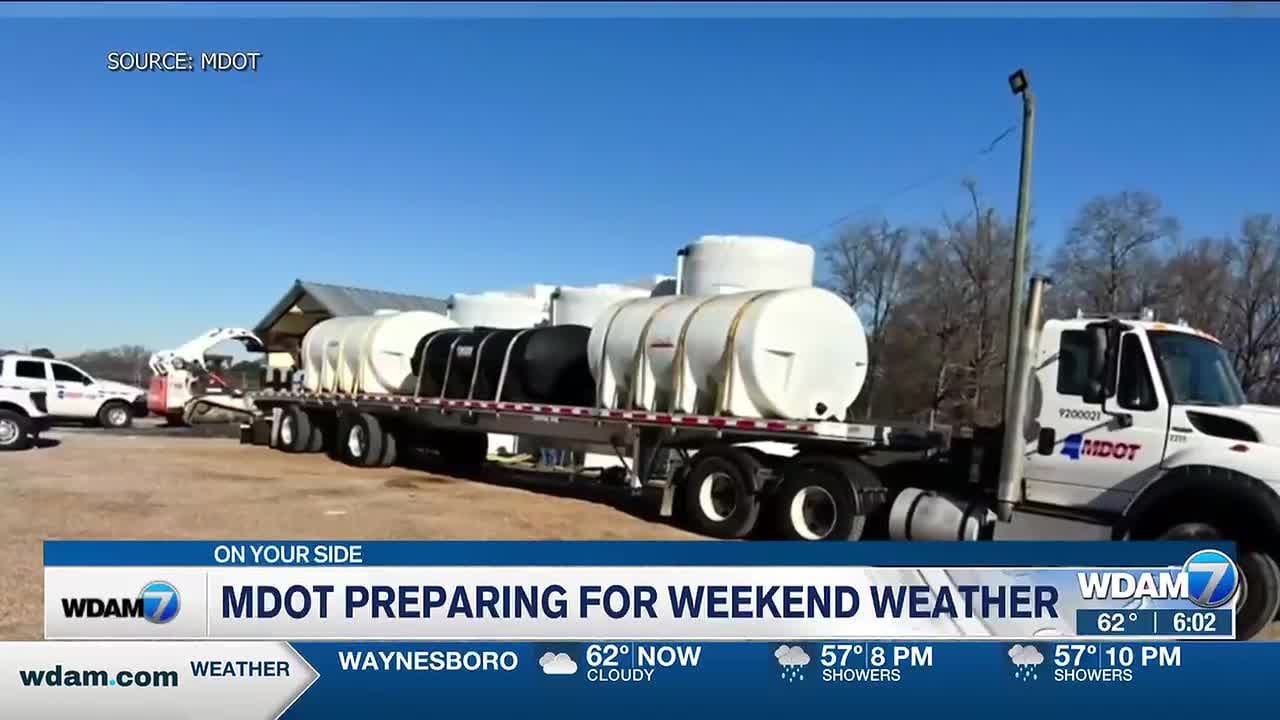 Mississippi Department of Transportation prepping across Pine Belt, around state for any wintery...
