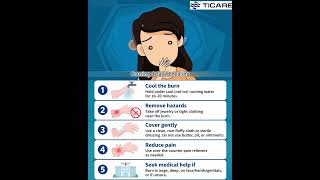 【TICAREMEDICAL】Burned? 🚫 Never Put Toothpaste or Butter on a Burn!#shorts#burn #fire