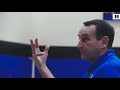 Coach K Mic'd Up: 1st Practice 2018-19