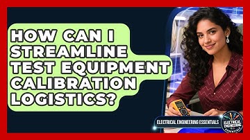 How Can I Streamline Test Equipment Calibration Logistics? - Electrical Engineering Essentials