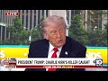 Trump announces arrest of suspect in Charlie Kirk shooting