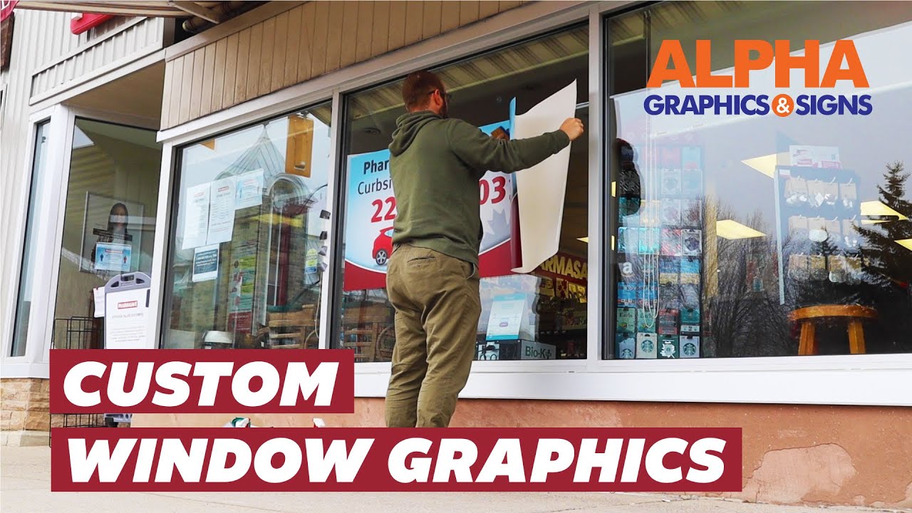 Custom Window Graphics - YouTube
