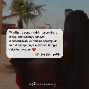 story' wa/Ig muslimah cemburu(lagu Arab)