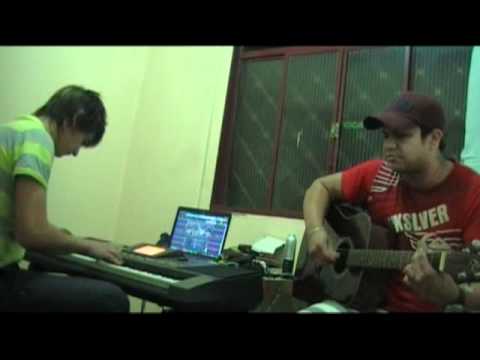 Rainha Musical Maurcio Lima e Lincoln Ecke improvisando em casa