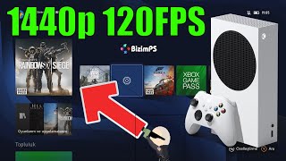 Xbox Series S Real 120fps 1440p Upload | Rainbow Six Siege Performans Testi