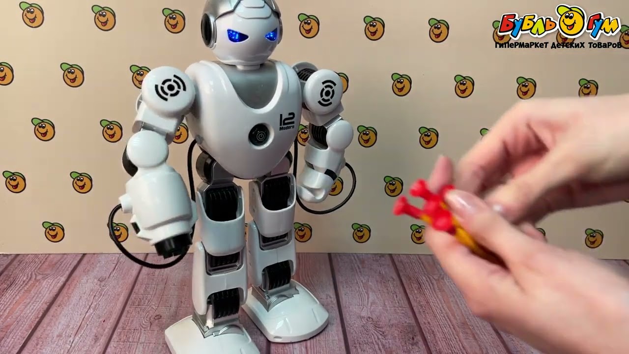 Робот Lanson Toys Зет-Альфа р/у белый 40см