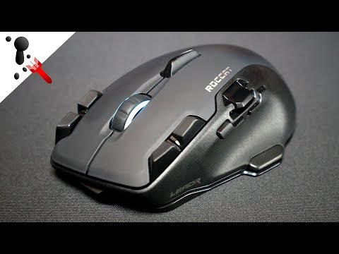 Roccat Leadr Wireless Mouse Review (Large, MMORPG)