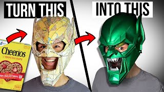 How I Made A Green Goblin Helmet (Out Of Cardboard) by Sean’s Crafts 5,393,550 views 2 years ago 21 minutes