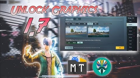 HOW TO UNLOCK ALL GRAPHICS PUBG MOBILE 1.7 | HD | HDR | UHD | USING ROOT | CHOOSE RESOLUTION