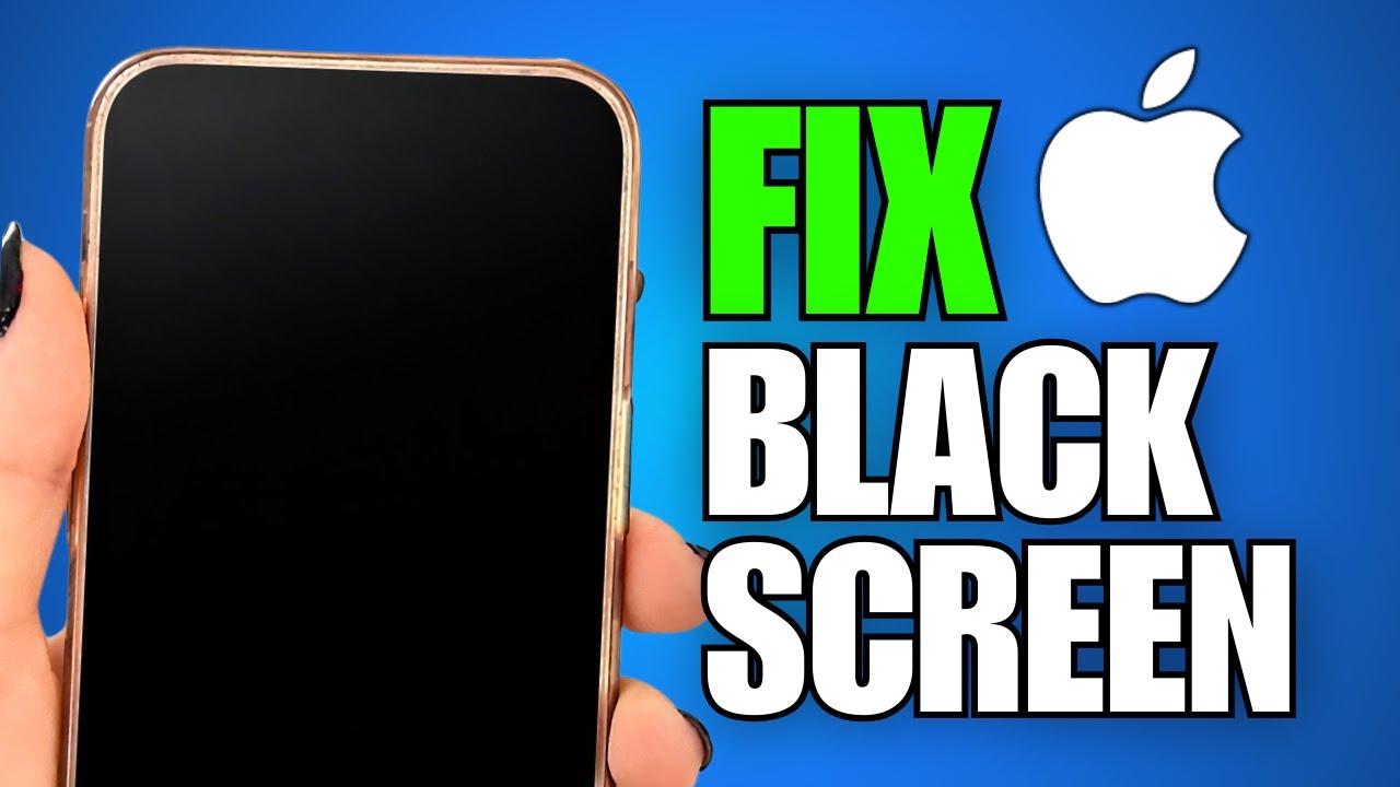 How To Fix iPhone Black Screen But Still On (Quick Guide) - YouTube