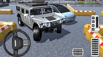 CNew Parking-School 2025 - 4x4 Hummer Multi-Level Reverse Parking License! Car Game Android Gameplay