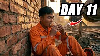 1mm Away From DISASTER! Building My House Alone (Day 11 Solo Build)