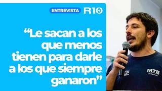 “Le sacan a los que no tienen para darle a los que siempre ganan” Nicolás Caropresi #NoSeDesesperen
