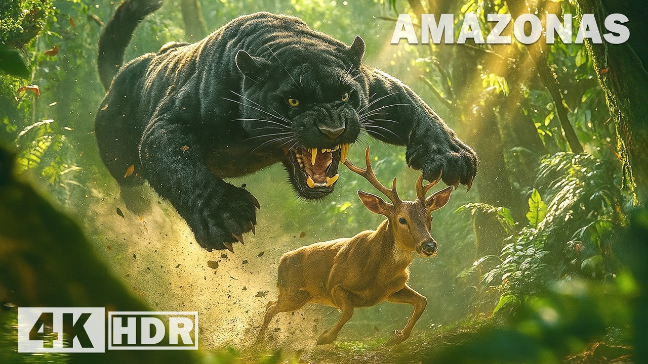 AMAZONAS SALVAJE | Depredadores Ocultos en la Selva Más Peligrosa del Mundo | Documental Completo