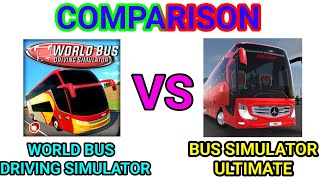 World Bus Driving Simulator VS Bus Simulator : Ultimate Comparison | comparison NO : 15 screenshot 5