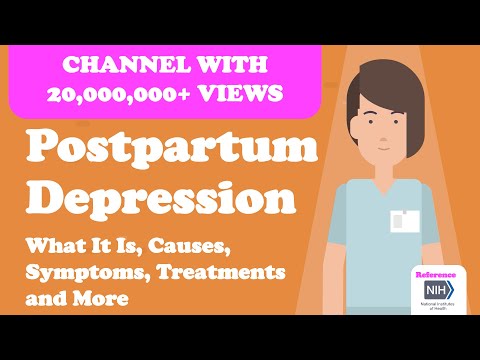 Video: Tegnene kan du have postnatal depression og de behandlinger, der kan hjælpe