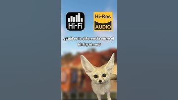 Sabías la diferencia entre Hi-Fi y Hi-Res? #musica #curiosidades #audio #spotify #educacion #fyp