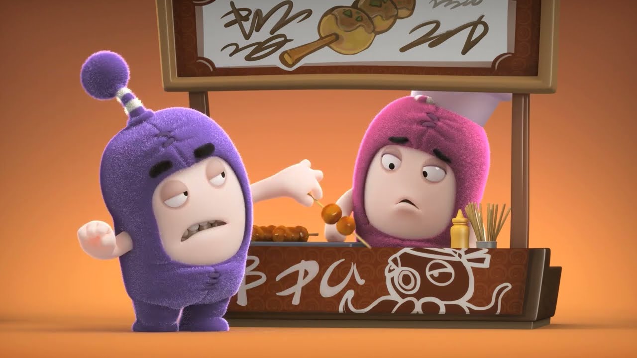 ⁣Oddbods | Cibo di strada | Cartoni Animati