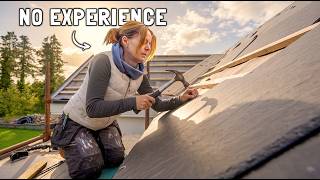 My wife re roofed our house - this is how it went.