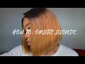 HOW TO BLEACH YOUR WEAVE OMBRE BLONDE | KAIR EXPERT | SOUTH AFRICAN YOUTUBER