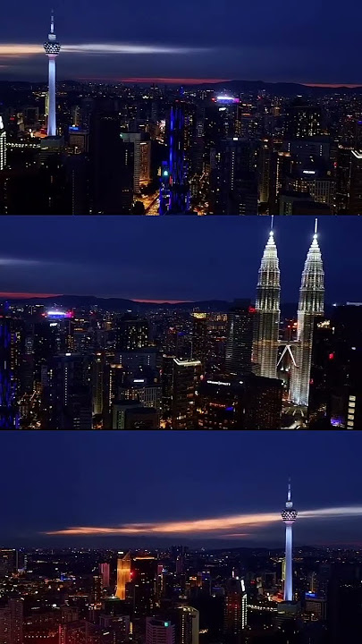The View 😍 #malaysia #kl  #nightview #cityview #youtube #trending #travel