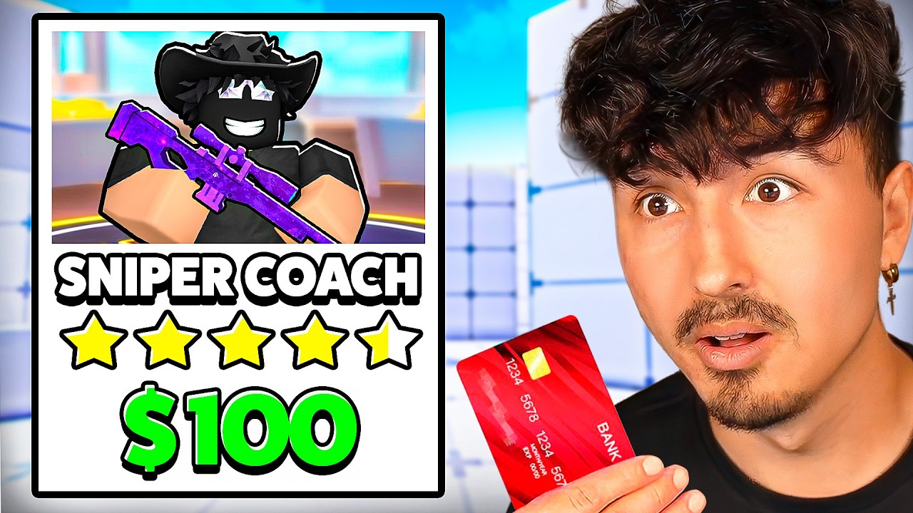 I Hired the #1 SNIPER PLAYER to coach me in Roblox Rivals!