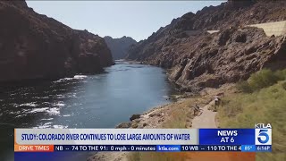 Study: Colorado River continues to lose water