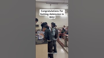 Students Got Admission in BHU ||Congratulations😍 #bhu #bhuadmission2024 #shorts