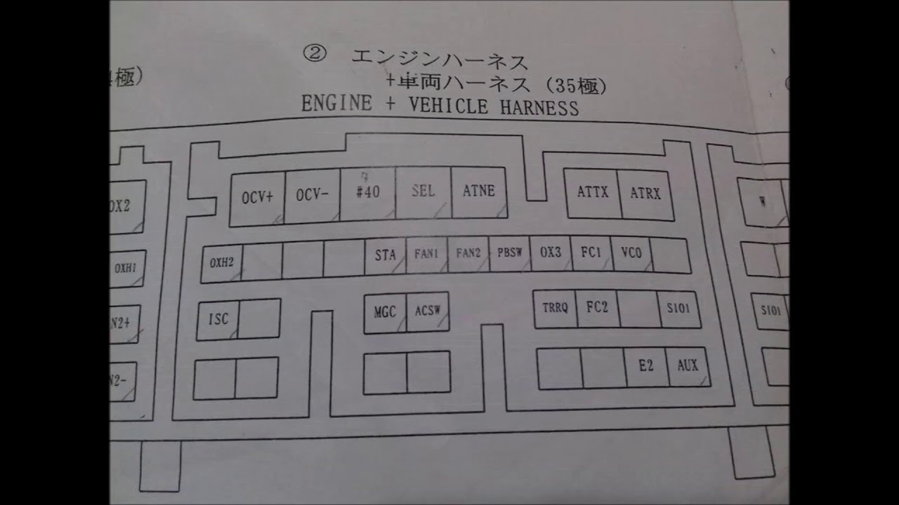 ECU PIN OUT PERODUA MYVI 1 3 - YouTube