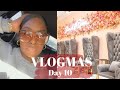 VLOGMAS DAY 10 | SPA DAY | HOMEGOODS SHOP WITH ME