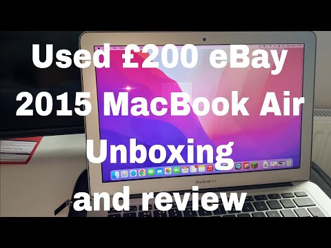 MacBook Air 2015 Unboxing - YouTube