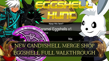 AQW Cabdury ALL Eggshell Locations Full Walkthrough | Candyshell Merge Shop Free + AC Tagged Items!!
