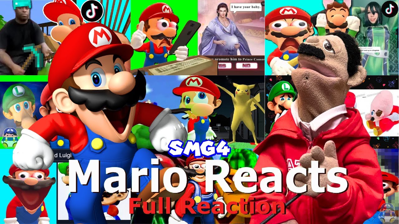 SMG4 Mario Reacts Full Reaction