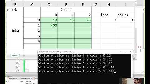 Teste de Mesa Matriz em C++