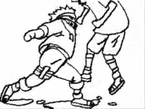 Naruto VS Sauske Flipnote